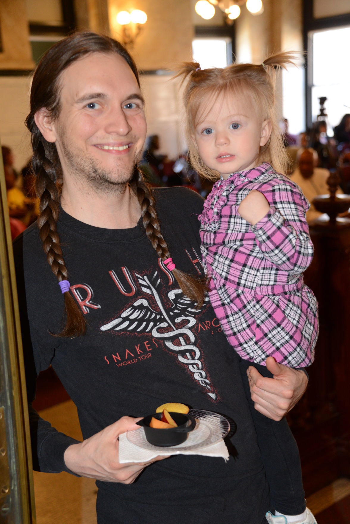 Stephen Moist with Lucinda